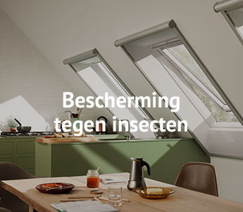 VELUX Raamdecoratie - Bescherming tegen insecten - Timmerbedrijf de Groot - Mobiel